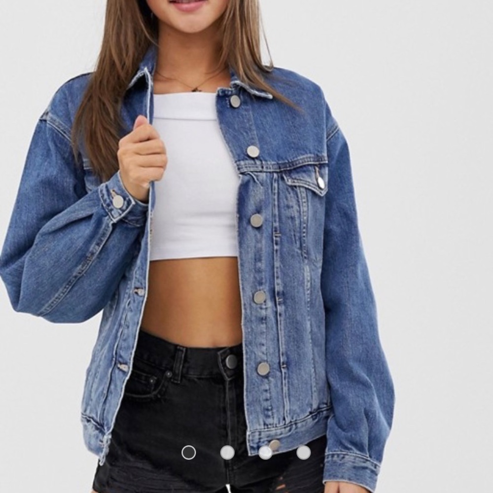 ASOS DESIGN Denim Girlfriend Jacket